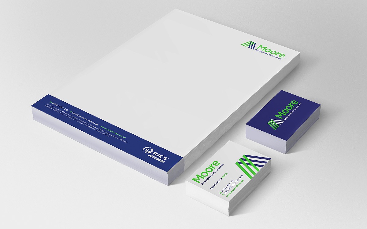 Moore Development Management Stationery