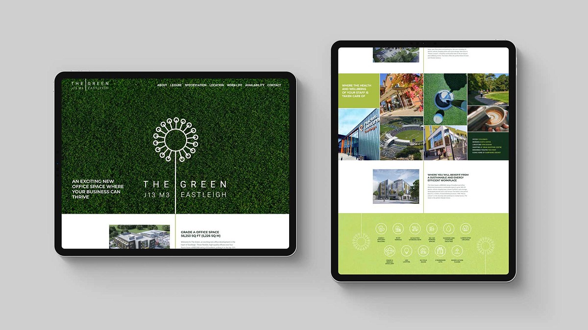 The Green Website