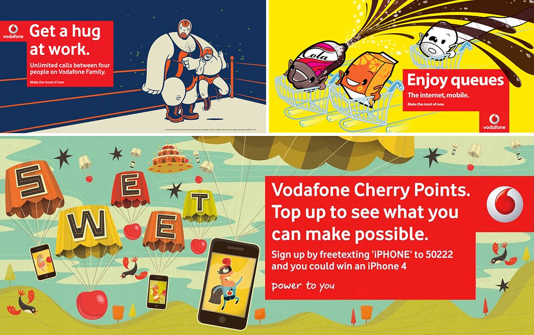 vodafone illustration