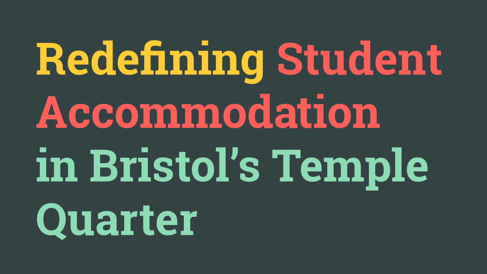 Timber Yard, Student Accommodation, Bristol